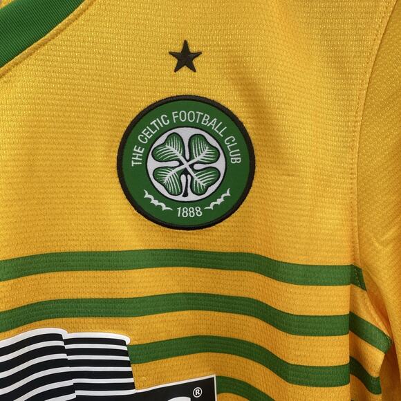 Celtic FC Jersey Mens Small Nike Football Club Shirt 2013 2014 Away Scottish The - Picture 2 of 10